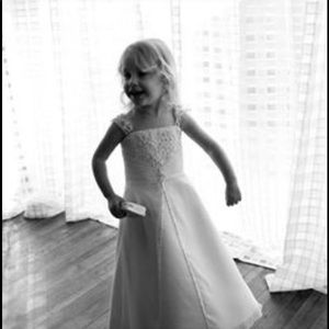 Flower girl dress.